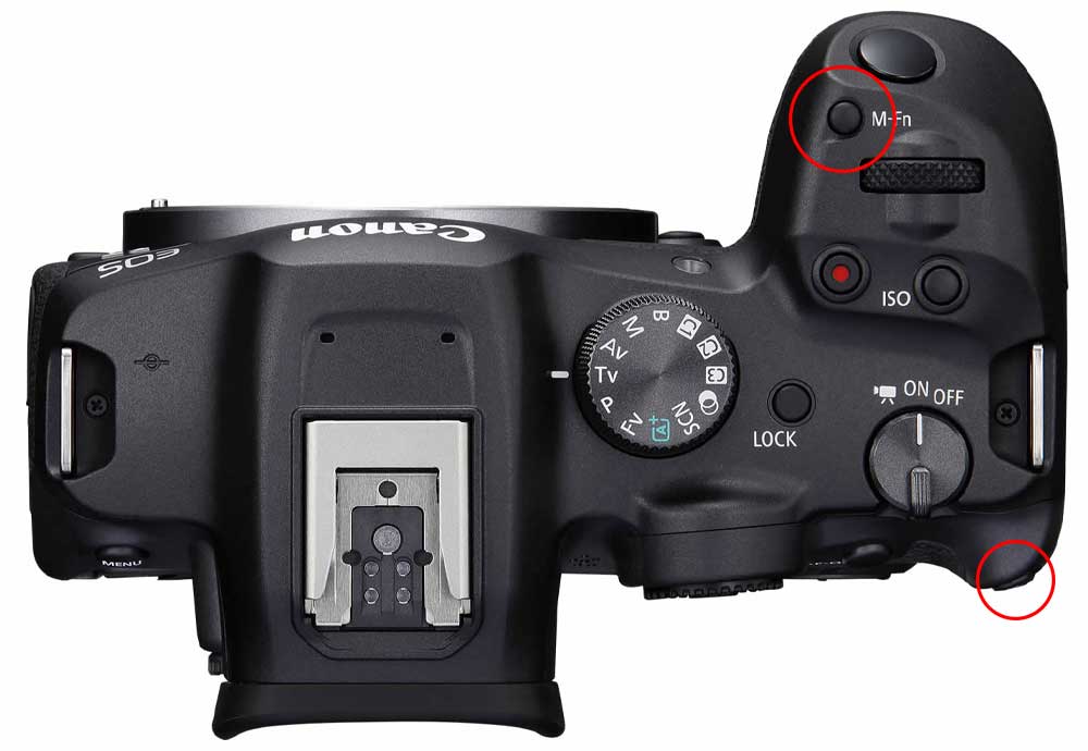 canon r7 af-tasten