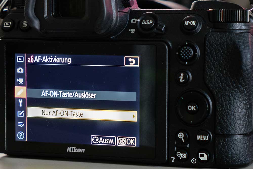 back focus button die flexible und treffsichere fokus methode