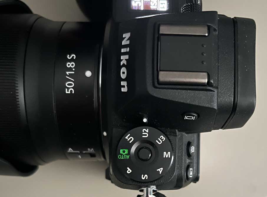 Nikon z cameras user settings