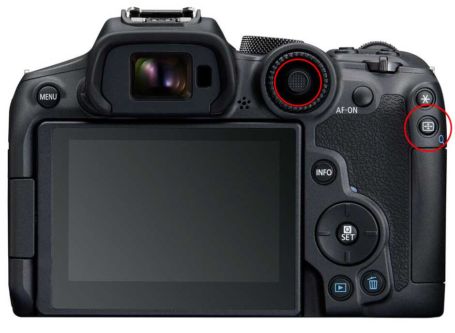 canon r7 AF Controller
