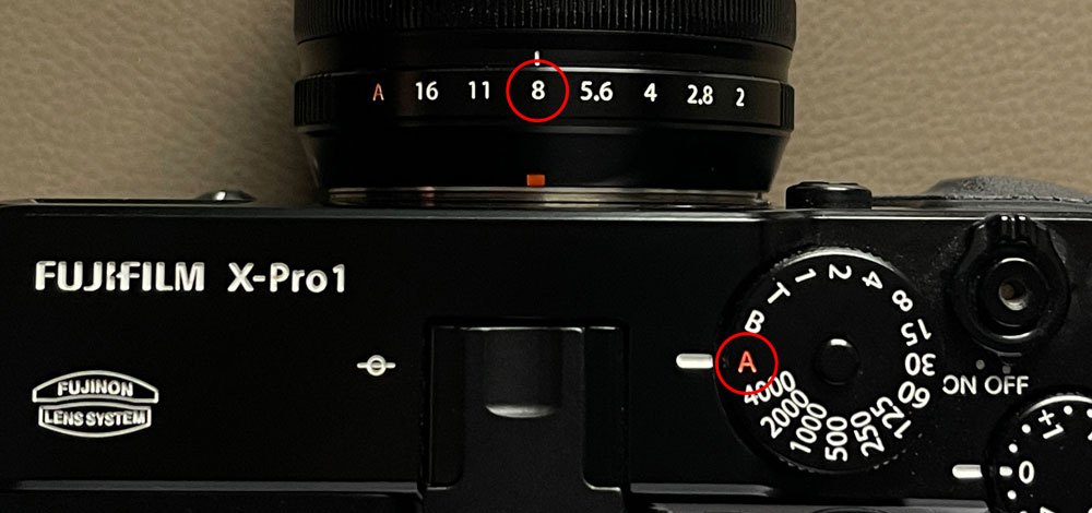 Fujifilm Kameramodi einstellen