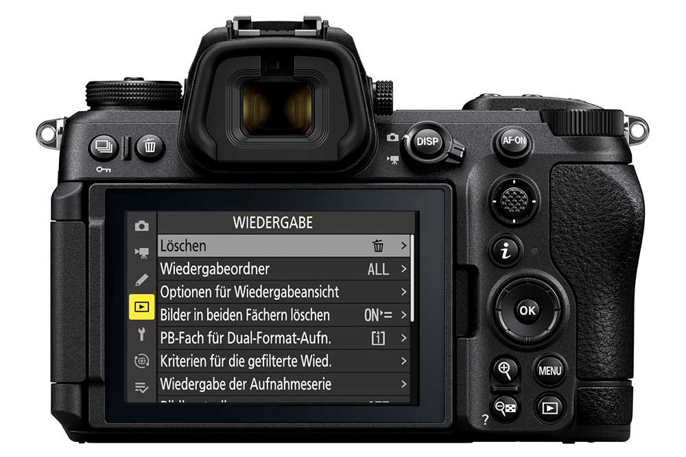 Menü Grundeinstellungen der Nikon Z6 III