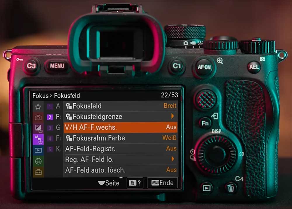 6 hilfreiche einstellungen sony a7 iv fuer portraitfotografie