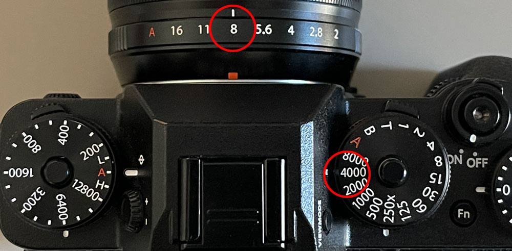 kameramodi bei fujifilm kameras einstellen