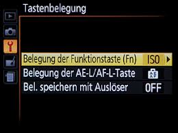 nikon tipp 2 verwendung der funktionstaste fn d3400 und d5600