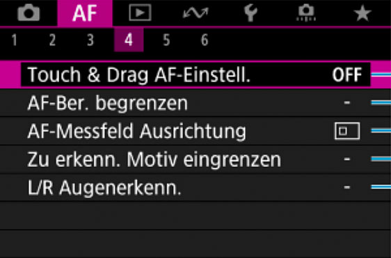 canon r8 af-menü 04