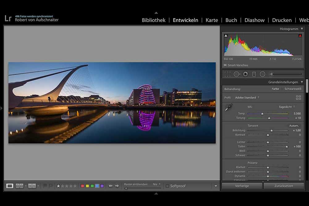 Bildbearbeitung mit Lightroom für Fortgeschrittene – Impression 2