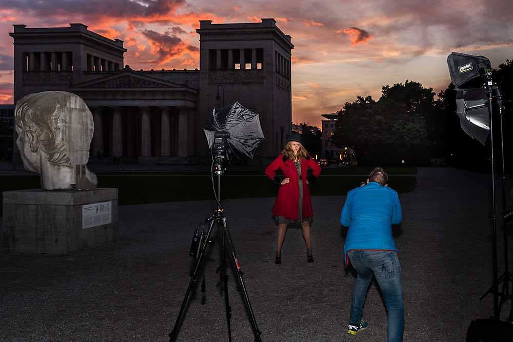 Fotokurs City Light Portrait blaue Stunde Nightlight – Impression 3