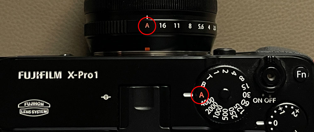 Fujifilm Kameramodi einstellen