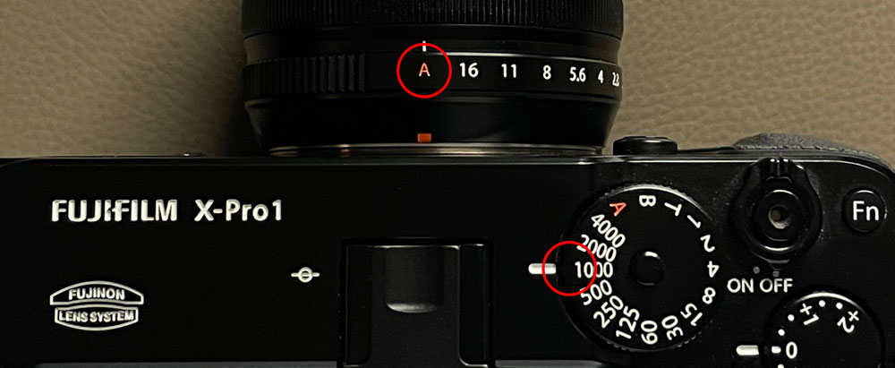 Fujifilm Kameramodi einstellen
