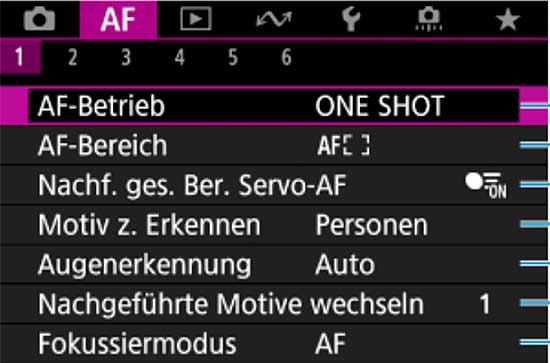 canon-r6-2-af1 canon r6 mark ii autofokus
