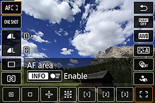 canon-r7-q-menu canon r7 quickmenü